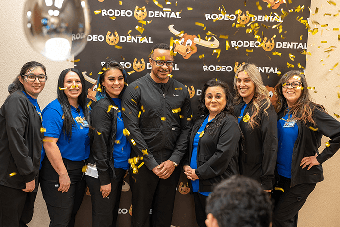 Professional teeth cleaning