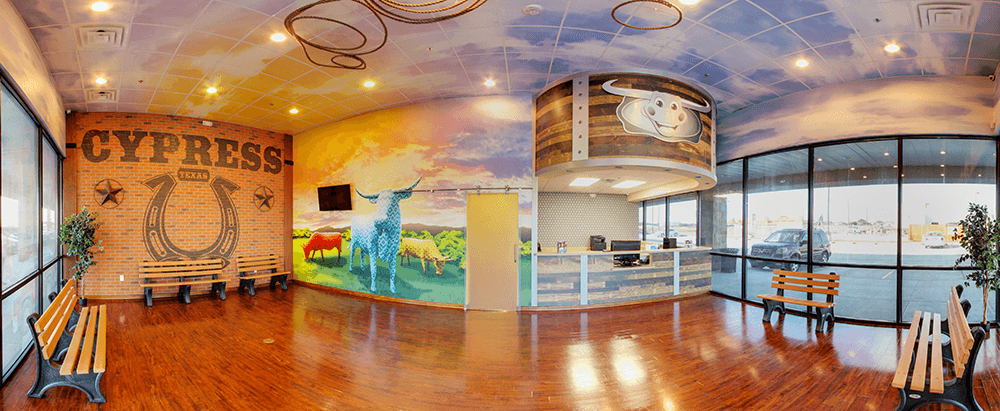 Rodeo Dental Cypress office lobby