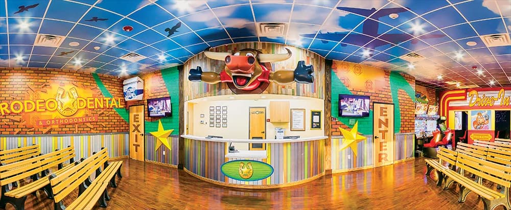 Rodeo Dental Harlingen office lobby