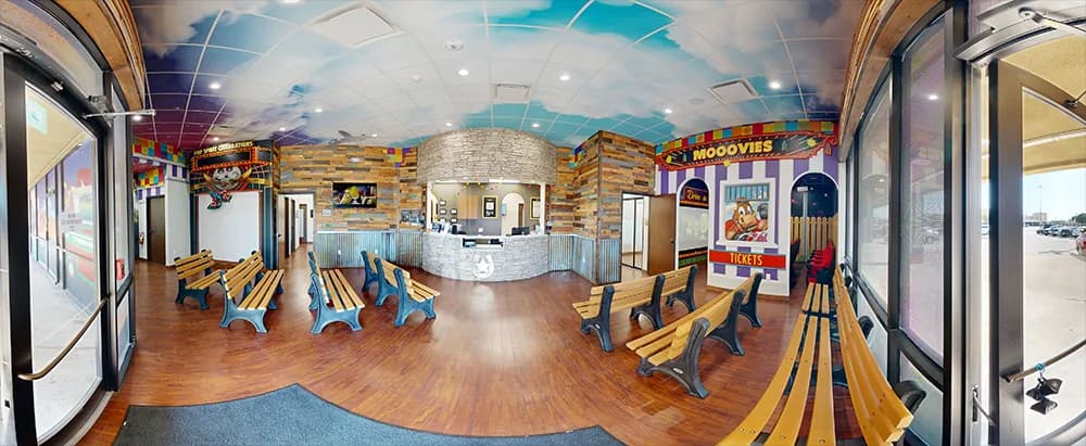 Rodeo Dental & Orthodontics of Irving office lobby