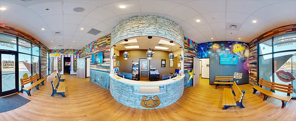 Rodeo Dental Lubbock office lobby