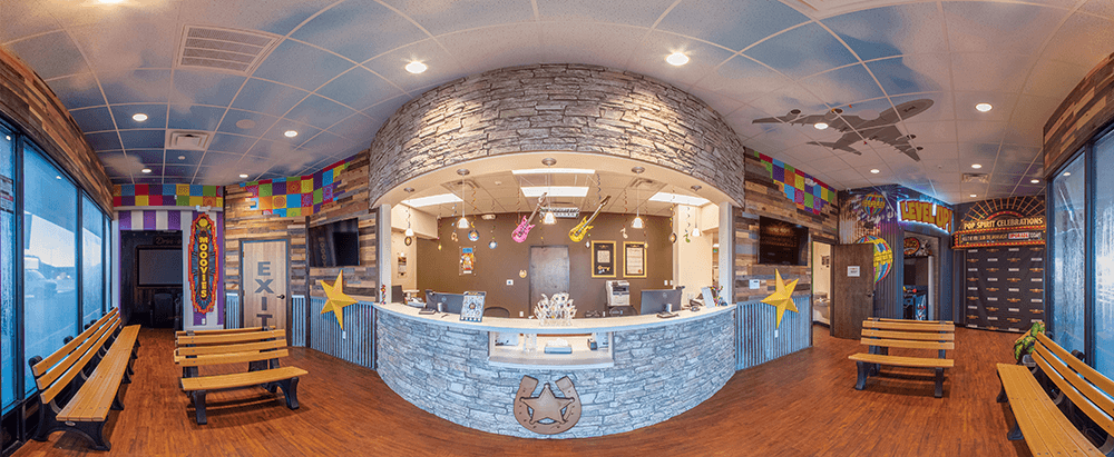 Rodeo Dental Stafford office lobby