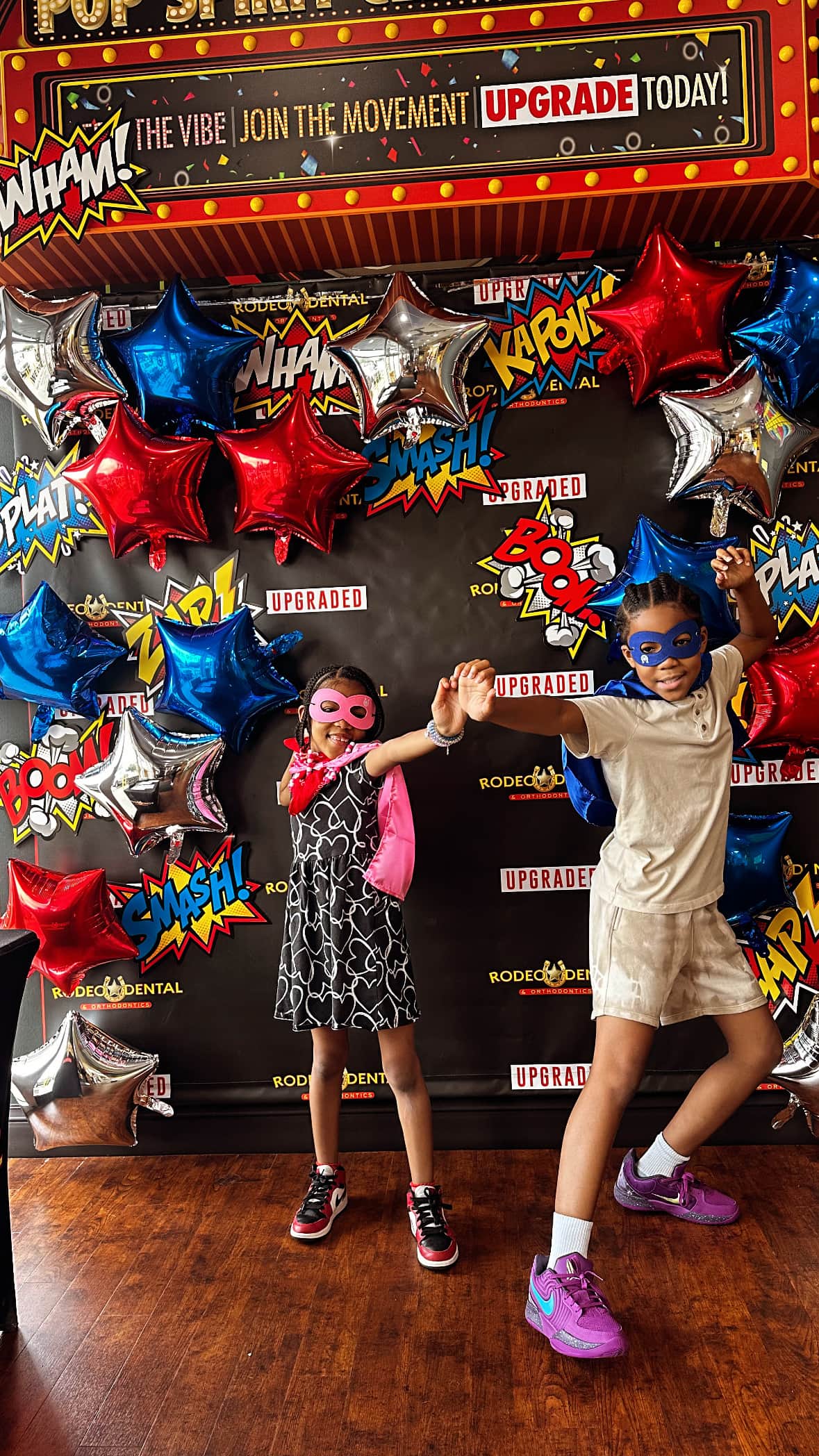 Super Hero Month at Rodeo Dental