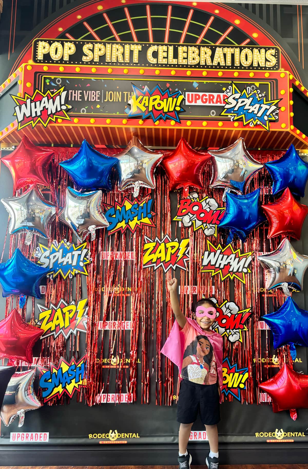 Superhero fun at Rodeo Dental
