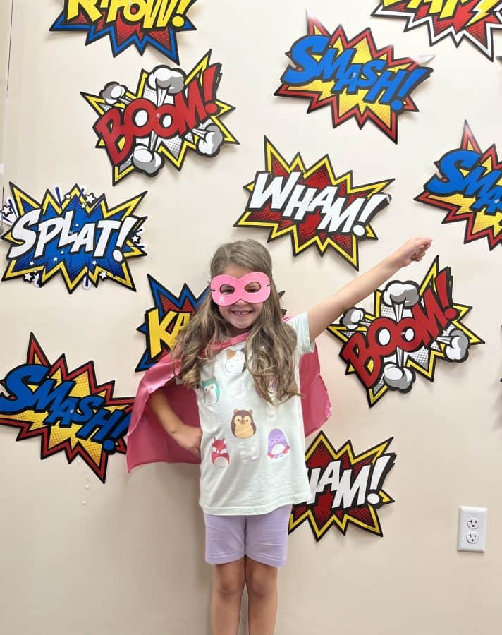Superhero Month celebration