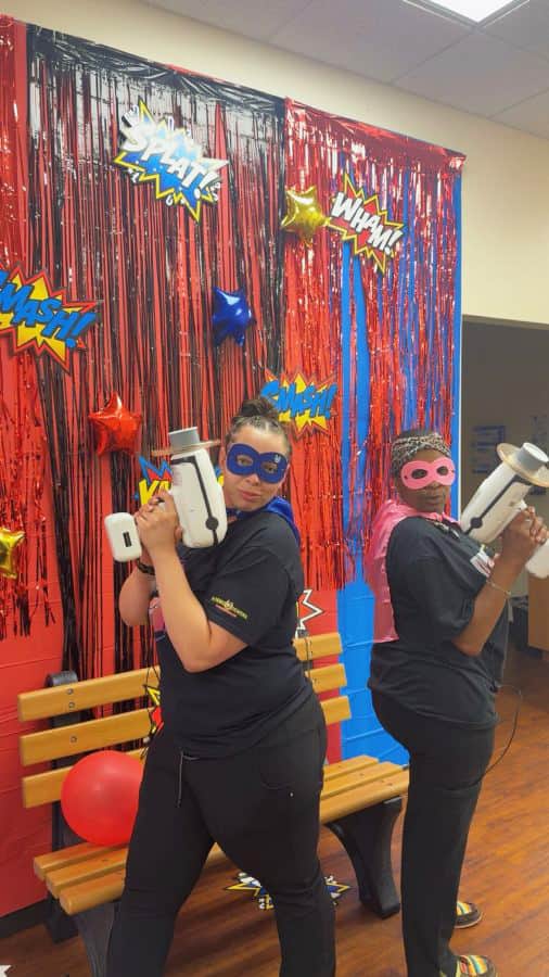 Waco Superhero Month fun